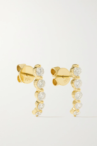유럽직배송 아니타고 귀걸이 ANITA KO 18-karat gold diamond earrings 1647597282841390