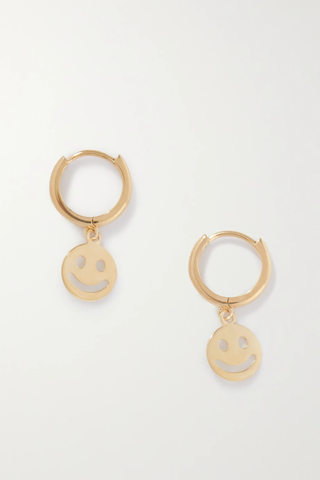 유럽직배송 더엠주얼러스 귀걸이 THE M JEWELERS The Smile 10-karat gold hoop earrings 1647597282948008