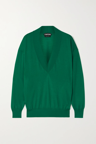 유럽직배송 톰포드 스웨터 TOM FORD Cashmere and silk-blend sweater 1647597276199232