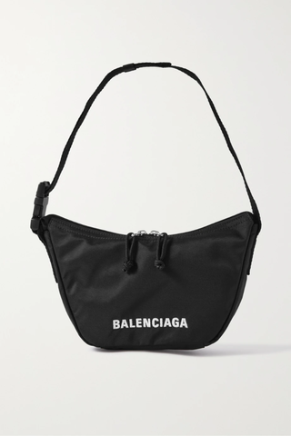 유럽직배송 발렌시아가 숄더백 BALENCIAGA Wheel Sling embroidered shell shoulder bag 1647597283813048