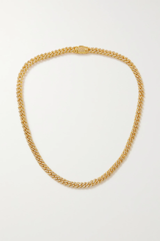 유럽직배송 크리스탈헤이즈 목걸이 CRYSTAL HAZE JEWELRY Micro Mexican gold-plated cubic zirconia necklace 1647597282948038