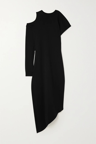 유럽직배송 어웨이크모드 원피스 A.W.A.K.E. MODE Cold-shoulder asymmetric organic cotton-jersey midi dress 38063312417921153