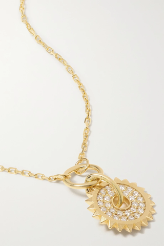 유럽직배송 파운드레 목걸이 FOUNDRAE 18-karat gold diamond necklace 38063312419032862