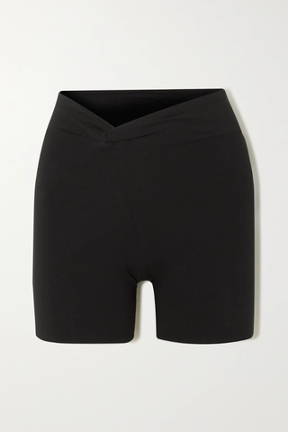 유럽직배송 SKIN + NET SUSTAIN Demeter gathered stretch organic Pima cotton-jersey shorts 45666037505014130