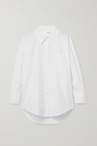 유럽직배송 애니빙 셔츠 ANINE BING Mika oversized cotton-poplin shirt 16494023980706929