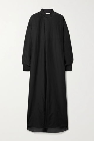 유럽직배송 더로우 원피스 THE ROW Atla oversized cotton and silk-blend voile midi dress 33258524072689018
