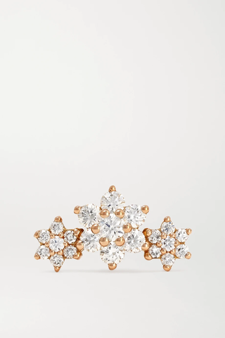 유럽직배송 마리아타쉬 귀걸이 MARIA TASH Flower Garland 18-karat white gold diamond earring 1647597287091249