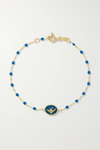 유럽직배송 지지끌로죠 팔찌 GIGI CLOZEAU Angelfish 18-karat gold and resin bracelet 1647597278246737