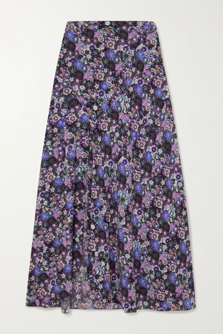 유럽직배송 이자벨마랑 스커트 ISABEL MARANT Sakura floral-print silk-blend skirt 43769801094932322
