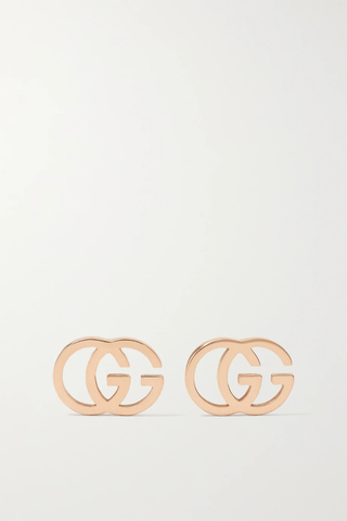 유럽직배송 구찌 귀걸이 GUCCI Gucci 18-karat rose gold earrings 43769801098180966