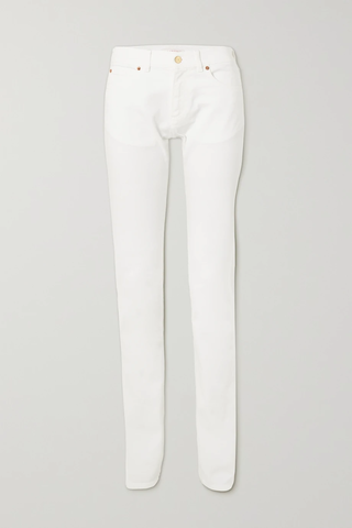 유럽직배송 발렌티노 스키니진 VALENTINO Embellished high-rise skinny jeans 42247633208854765