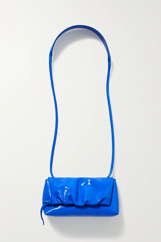 유럽직배송 드리스반노튼 숄더백 DRIES VAN NOTEN Mini gathered patent-leather shoulder bag 43769801095629669
