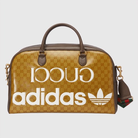 유럽직배송 구찌 더플백 GUCCI adidas x Gucci large duffle bag 702422UVSFT7268