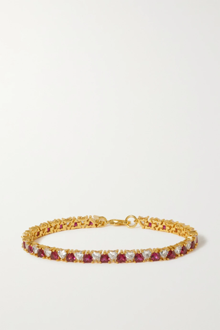 유럽직배송 크리스탈헤이즈 팔찌 CRYSTAL HAZE JEWELRY Valentine gold-plated cubic zirconia bracelet 1647597282948005