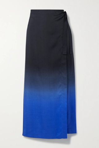 유럽직배송 더로우 스커트 THE ROW Kawa asymmetric dégradé silk wrap skirt 33258524072688833