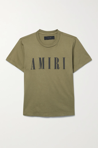 유럽직배송 아미리 티셔츠 AMIRI Printed cotton-jersey T-shirt 38063312419505796