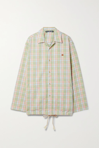 유럽직배송 아크네스튜디오 셔츠 ACNE STUDIOS Checked organic cotton-flannel shirt 38063312420359346