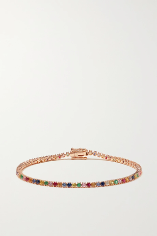 유럽직배송 아니타고 팔찌 ANITA KO Hepburn 18-karat rose gold multi-stone bracelet 1647597282841374