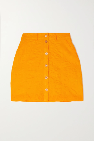 유럽직배송 나누시카 미니스커트 NANUSHKA Lycka organic cotton-jacquard mini skirt 38063312420385079