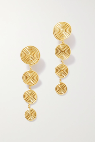 유럽직배송 컬트가이아 클립 귀걸이 CULT GAIA Zelma gold-tone clip earrings 42247633208373630