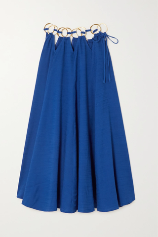 유럽직배송 컬트가이아 스커트 CULT GAIA Idris embellished linen-blend maxi skirt 43769801095283720