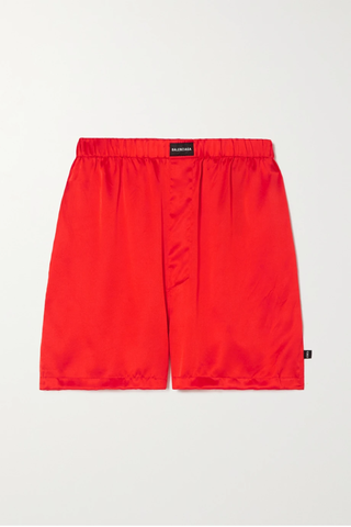 유럽직배송 발렌시아가 BALENCIAGA Silk-satin shorts 1647597284059091