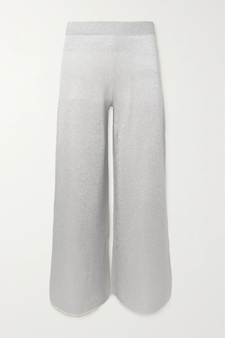 유럽직배송 미쏘니 팬츠 MISSONI Metallic wool-blend high-rise wide-leg pants 43769801095590211