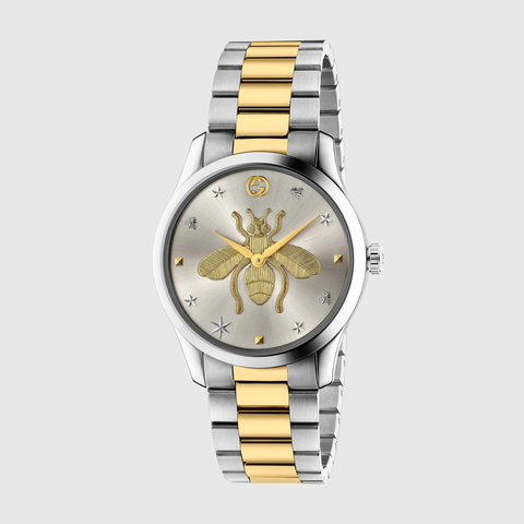 유럽직배송 구찌 GUCCI G-Timeless watch, 38mm 584157I86008155