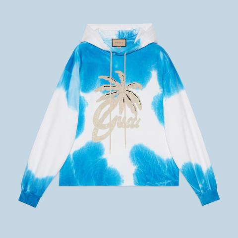 유럽직배송 구찌 GUCCI Cotton sweatshirt with embroidery 704598XJEPH4449