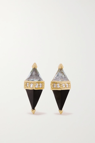 유럽직배송 SORELLINA Pietra 18-karat gold multi-stone earrings 1647597277574736
