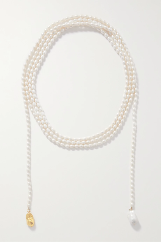 유럽직배송 타임리스펄리 목걸이 TIMELESS PEARLY Gold-tone pearl necklace 1647597278866682