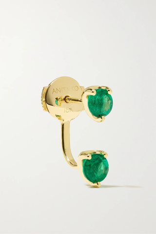 유럽직배송 아니타고 싱글 귀걸이 ANITA KO Large Orbit 18-karat gold diamond single earring 1647597282841372