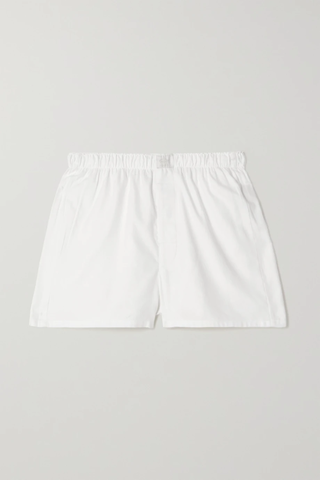 유럽직배송 스킴스 SKIMS Hotel cotton and modal-blend twill pajama shorts 42247633209231532