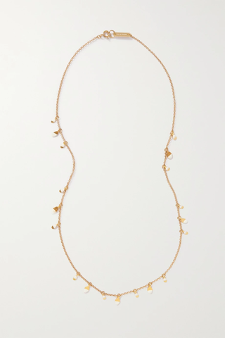 유럽직배송 이자벨마랑 목걸이 ISABEL MARANT Gold-tone and enamel necklace 38063312418676623