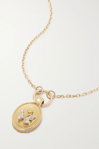 유럽직배송 파운드레 목걸이 FOUNDRAE 18-karat gold diamond necklace 1647597285496081