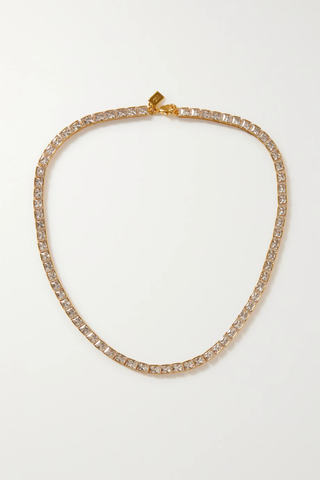 유럽직배송 크리스탈헤이즈 목걸이 CRYSTAL HAZE JEWELRY Serena gold-plated cubic zirconia necklace 1647597282948043