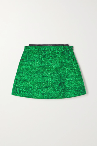 유럽직배송 몽클레어 지니어스 미니스커트 MONCLER GENIUS + JW Anderson quilted printed cotton-twill down mini skirt 43769801095770159