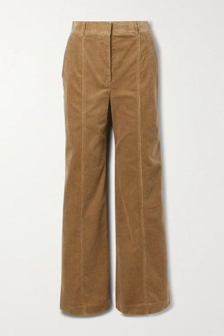 유럽직배송 버버리 팬츠 BURBERRY Wide-leg cotton-corduroy pants 43769801095539900