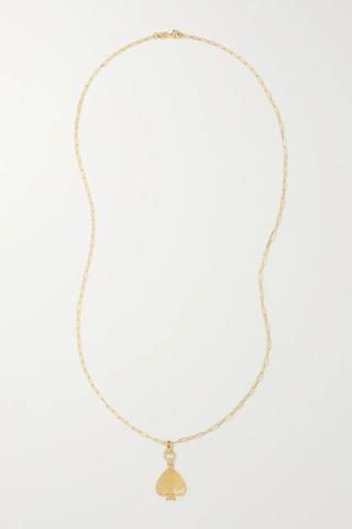 유럽직배송 파운드레 목걸이 FOUNDRAE Reverie Spade 18-karat gold necklace 1647597285496082