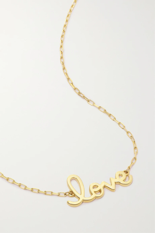유럽직배송 시드니에반 목걸이 SYDNEY EVAN Tiny Love 14-karat gold necklace 1647597283672113