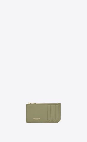 유럽직배송 입생로랑 카드케이스 SAINT LAURENT paris fragments zipped card case in matte leather 6319921JB0J3317