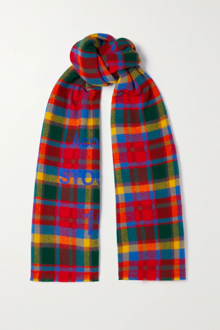 유럽직배송 아크네스튜디오 스카프 ACNE STUDIOS Cassiar printed tartan wool scarf 43769801096452907