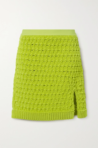 유럽직배송 보테가베네타 미니스커트 BOTTEGA VENETA Cable-knit chenille mini skirt 1647597286570600