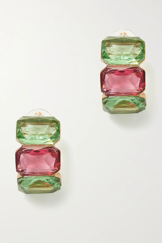 유럽직배송 오스카르데라렌타 귀걸이 OSCAR DE LA RENTA Candy gold-tone crystal earrings 1647597278872012