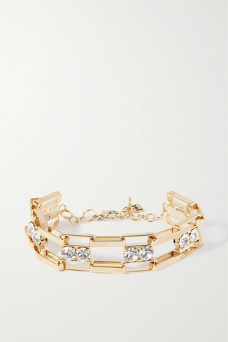 유럽직배송 로산티카 팔찌 ROSANTICA Petra gold-tone crystal bracelet 43769801095568643