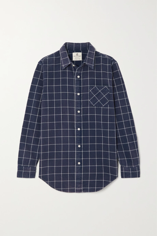 유럽직배송 데니미스트 셔츠 DENIMIST Checked cotton-flannel shirt 1647597276190874