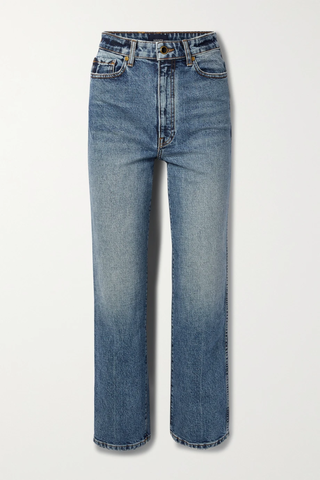 유럽직배송 카이트 청바지 KHAITE Abigail cropped high-rise straight-leg jeans 43769801095780856
