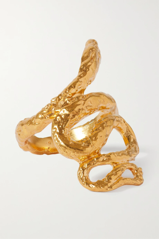 유럽직배송 알리기에리 반지 ALIGHIERI The Medusa gold-plated ring 1647597278878429