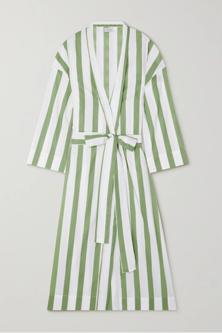 유럽직배송 HONNA + NET SUSTAIN striped organic cotton-voile robe 1647597277506427