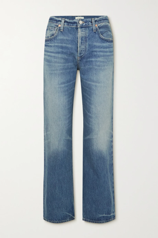 유럽직배송 시티즌오브휴머니티 청바지 CITIZENS OF HUMANITY Neve distressed low-rise organic straight-leg jeans 45666037504966069